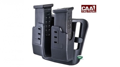 CAA Portacaricatore doppio per Glock cal.9/cal.40 