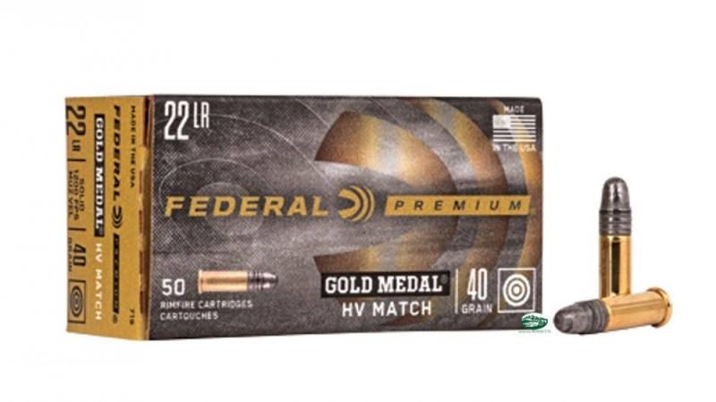 FEDERAL munizioni Gold medal target 22lr 40gr 711B