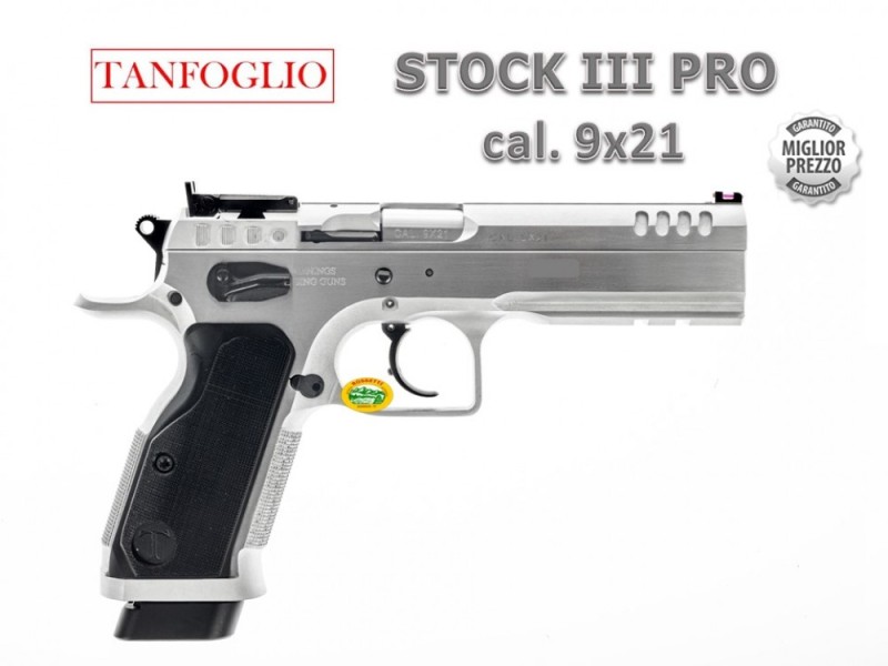 TANFOGLIO STOCK III PRO cal.9x21