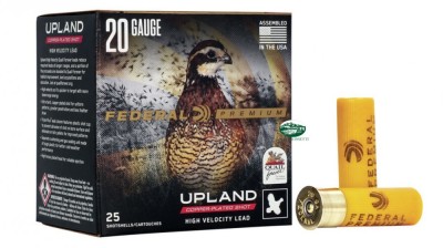 FEDERAL cartucce PREMIUM PF204 HI-VELOCITY cal.20 gr.28,5 pb.7,5 