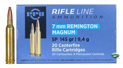 PPU PRVI PARTIZAN munizioni cal.7 rem mag SP 145 gr. 
