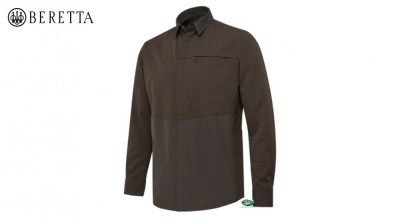 BERETTA Camicia Thorn resistant marrone LU961