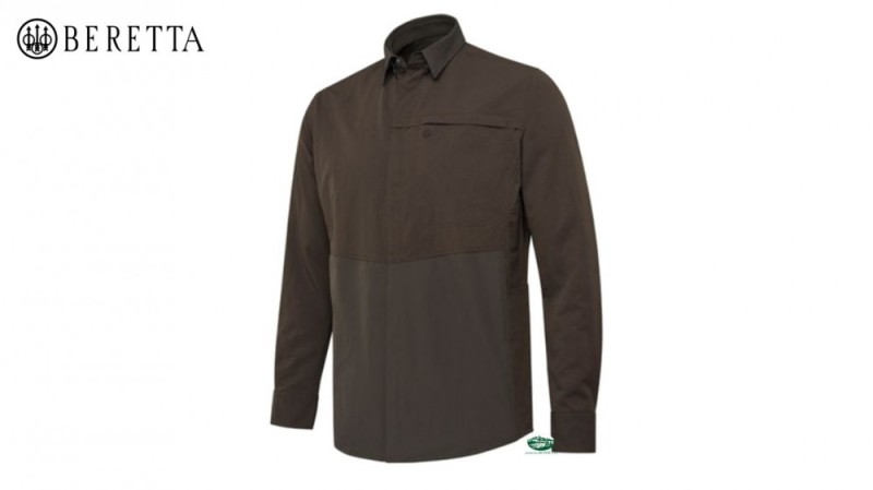 BERETTA Camicia Thorn resistant marrone LU961