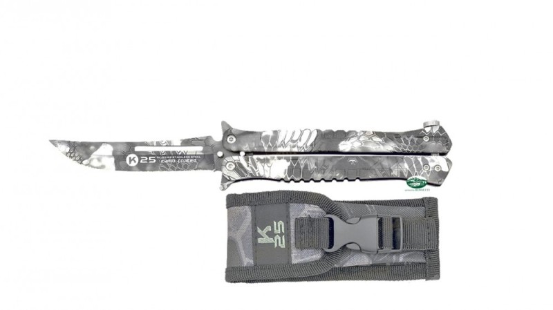 ALBAINOX Coltello K25 Butterfly mimetico