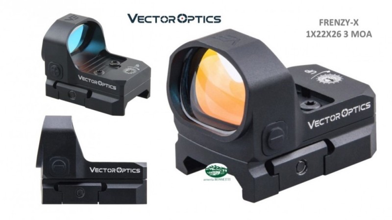 VECTOR OPTICS Punto rosso FRENZY-X 1x22x26 3 moa