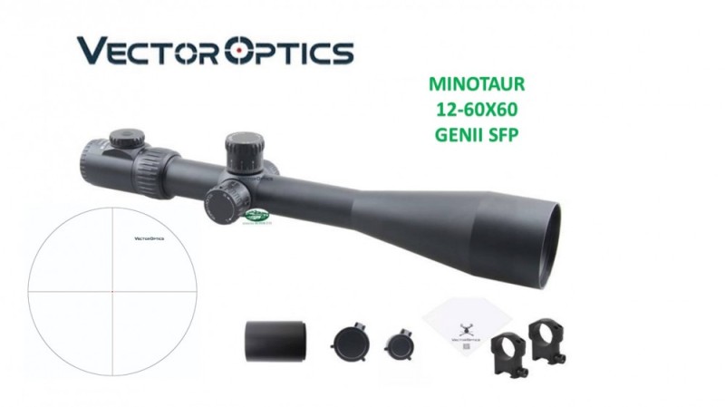 VECTOR OPTICS Minotaur 12-60X60 GEN II SFP DOT