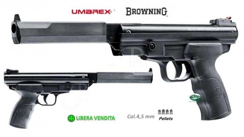 UMAREX BROWNING Pistola Buck Mark cal.4,5