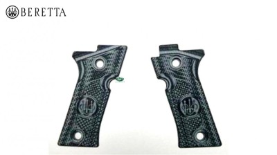 BERETTA Guancette 80X grigio nero lok grips E03779