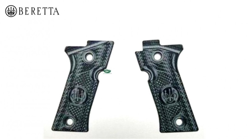 BERETTA Guancette 80X grigio nero lok grips E03779