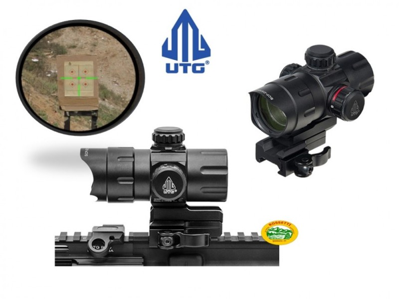 LEAPERS UTG * RED DOT  - Rosso/verde attacco rapido