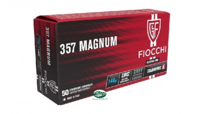 FIOCCHI munizioni cal.357 mag LWC 148 gr