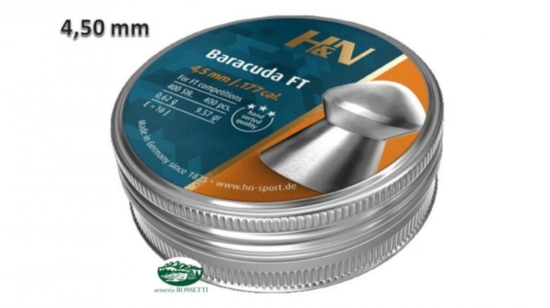 H&N SPORT Pallini BARACUDA FT cal. 4,5mm - 0,62g