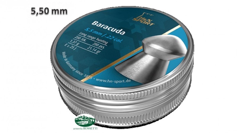 H&N SPORT Pallini BARACUDA cal. 5,50 mm - 1,37g