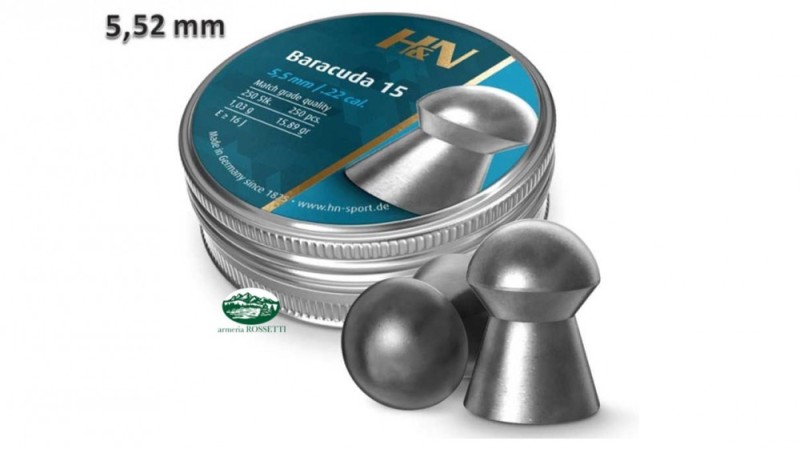 H&N SPORT Pallini BARACUDA 15 cal. 5,52 mm - 1,03 g