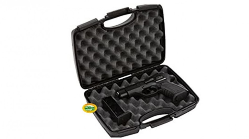 HTG Valigetta per pistola 28x18,5x7cm black