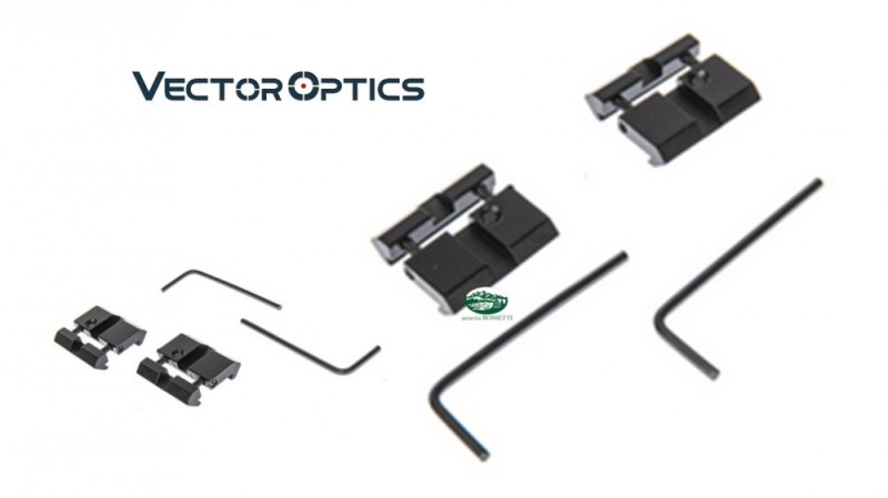 VECTOR OPTICS Basi adattatori picatinny per scina 11 SC000051