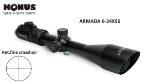 KONUS ARMADA 6-24X56 ret.fine crosshair 07166