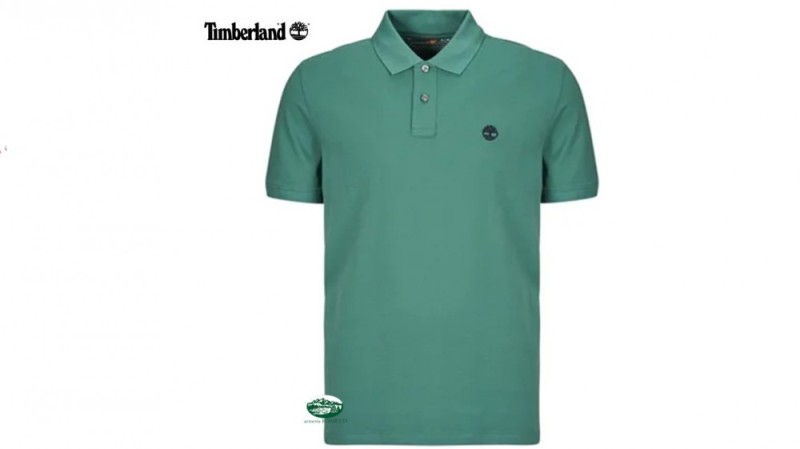 TIMBERLAND Polo Merrymeeting River verde acqua