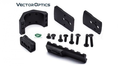 VECTOR OPTICS Kit di montaggio X-ACCU 34mm XASR-A01