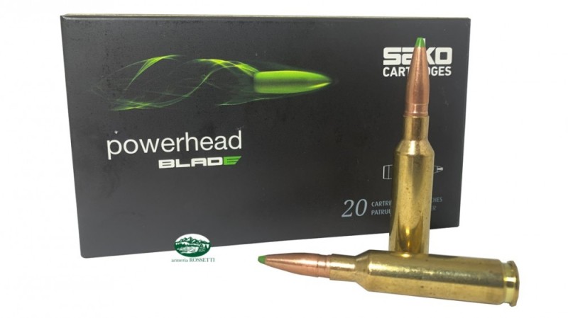 SAKO munizioni cal.270 Win Powerhead Blade 120gr. monolitiche 665B