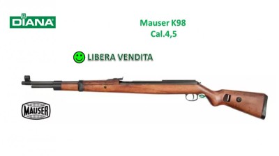 DIANA Mauser K98 PCP libera vendita cal.4,5