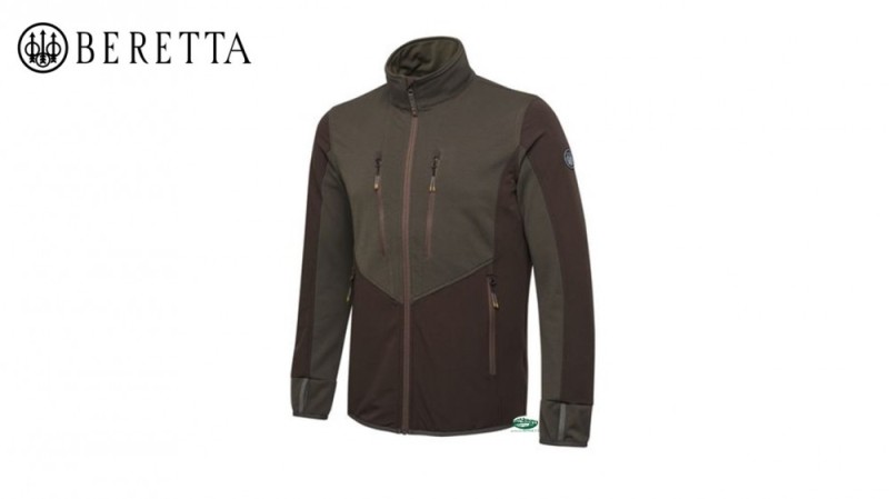 BERETTA Maglia aperta Rupicapra marrone P3581