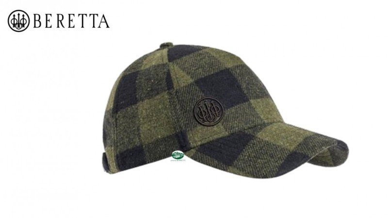 Beretta Cappello tesa Lodge Checkered BC921