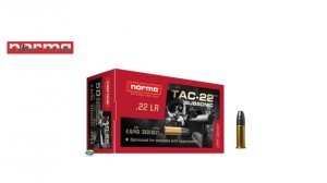 NORMA Munizioni TAC-22 subsoniche cal.22lr