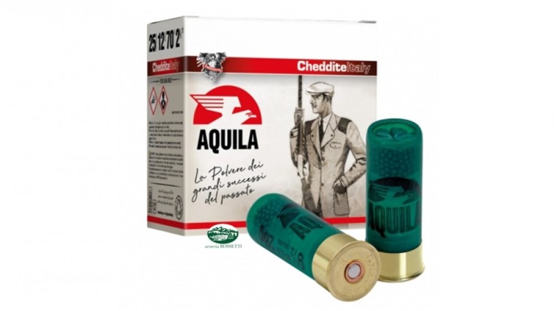 CHEDDITE cartucce AQUILA Sporting cal.12 pb.7,5 gr.28