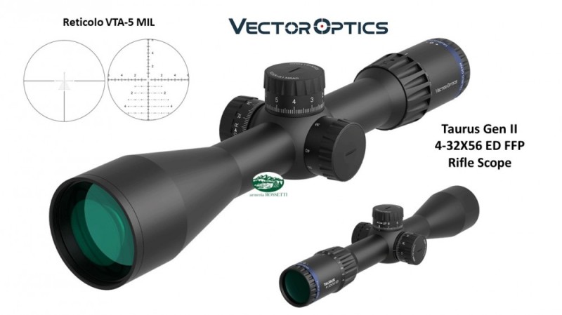 VECTOR OPTICS Taurus Gen II 4-32X56 ED FFP Rifle Scope SCFF-34