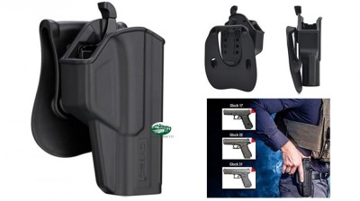 CYTAC Fondina per Glock 17/22/31 CY-TQG17
