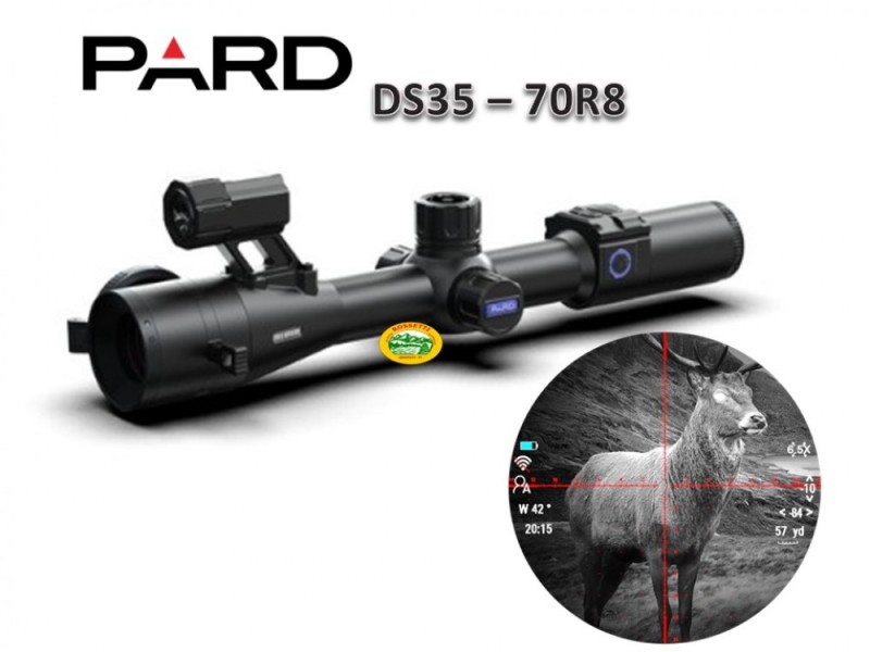 PARD visore notturno e diurno DS35 - 70R8 con IR integrato