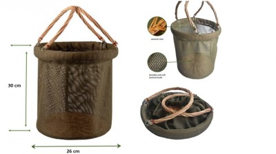 RA SPORT Borsa cesto in rete porta funghi VG-2