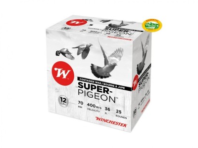 WINCHESTER cartucce SUPER PIGEON cal.12 gr.36 pb.5 speciale colombaccio