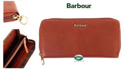 BARBOUR Portafoglio matinee Laire marrone 
