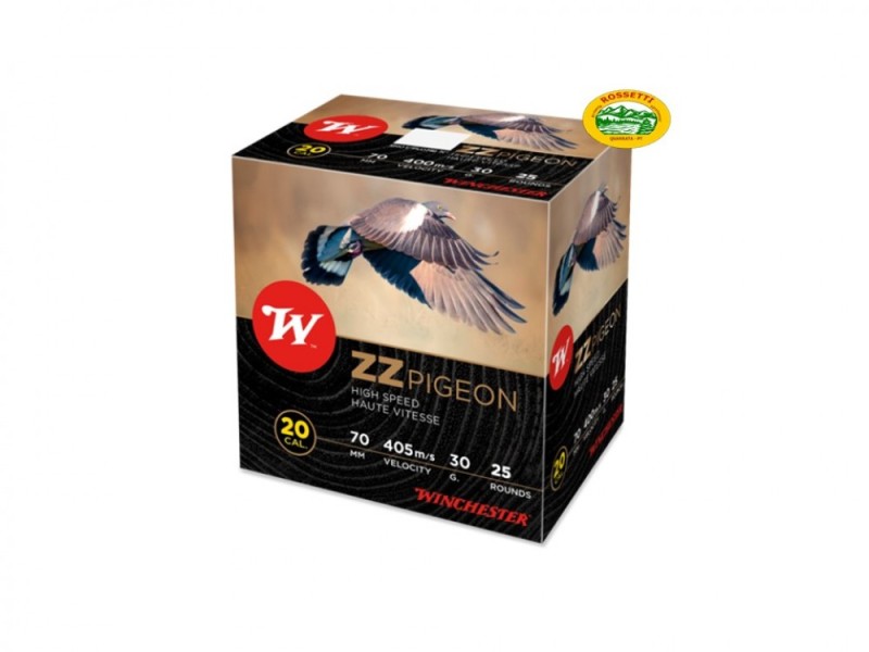 WINCHESTER cartucce ZZ Pigeon cal.20 pb.7 speciale colombaccio