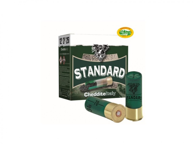 CHEDDITE cartucce Standard cal.12 gr.34 pb.6 speciale Colombaccio