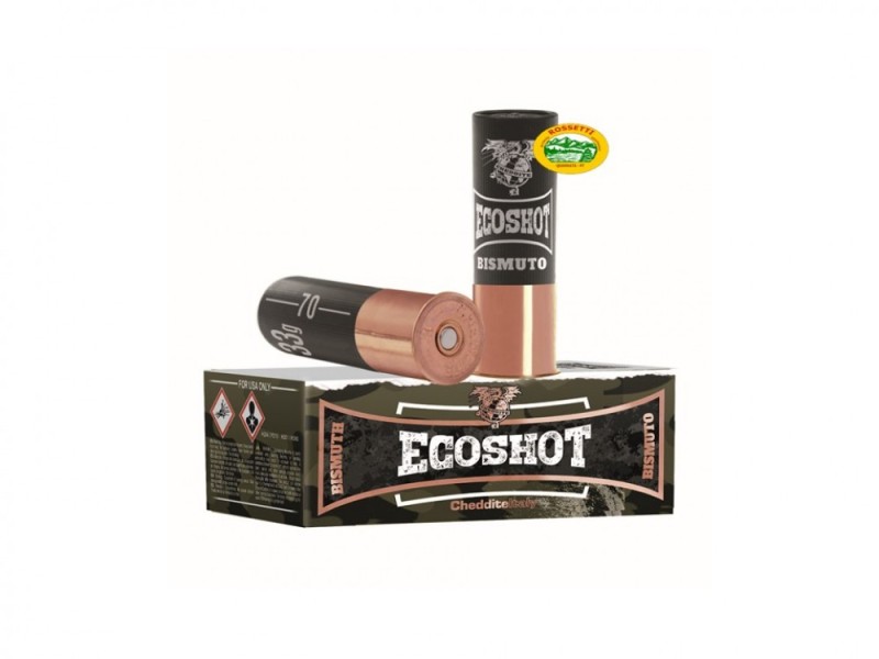 CHEDDITE cartucce ECOSHOT Bismuth cal.12 gr.34 p.7 senza piombo