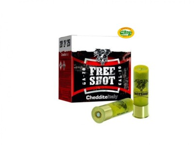 CHEDDITE cartucce Free Shots new cal.20 gr.26 pb.9