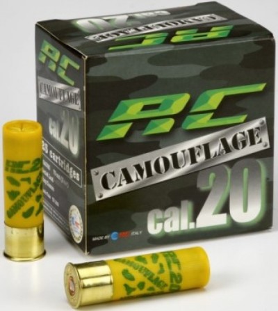RC cartucce RC20 camouflage cal.20 gr.30 pb.6 speciale colombaccio