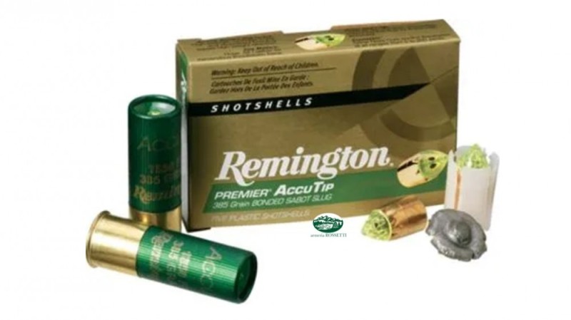 REMINGTON Cartucce a palla AccuTip cal.12 385gr Sabot 