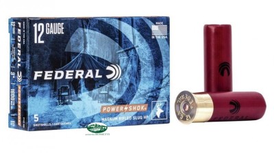 FEDERAL cartucce a palla cal.12 POWER SHOK magnum F131 RS