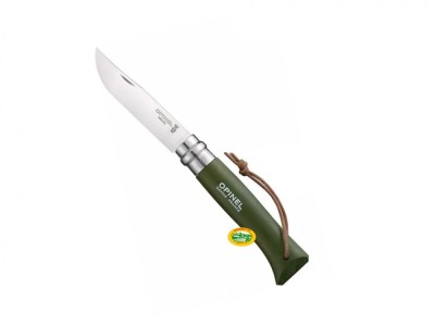 OPINEL coltello n. 8 lama inox  8,5 cm - Verde
