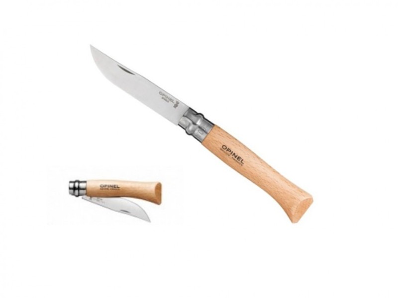 OPINEL coltello n.9 lama inox  8,5 cm - Verde