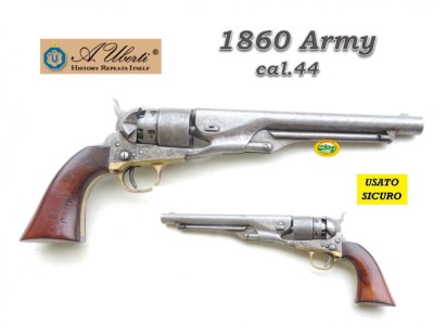 UBERTI revolver 1860 Army avancarica occasione cal.44 anticato