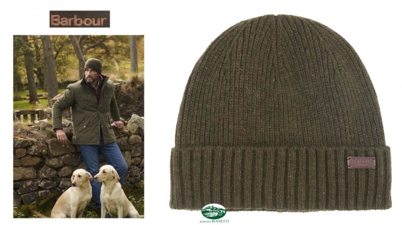 BARBOUR Cappello Carlton Beanie marrone