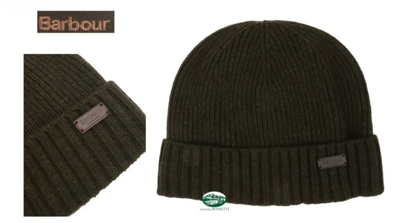 BARBOUR Cappello Carlton Beanie verde
