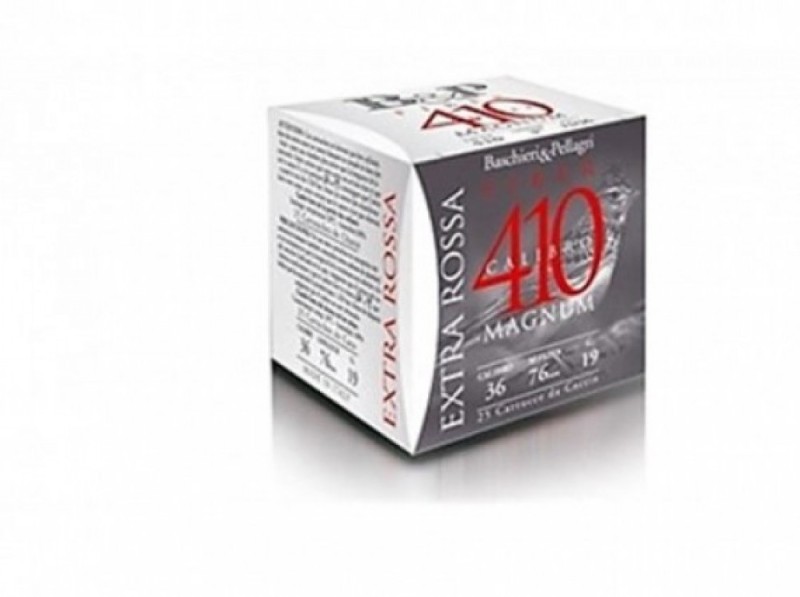 BASCHIERI & P. EXTRA ROSSA FELTRO cal.410 gr.19 pb.5 speciale colombaccio