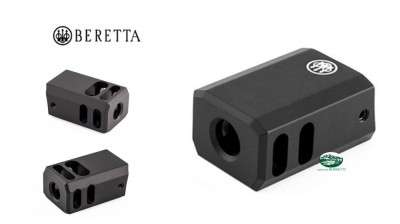 BERETTA Freno di bocca per serie APX filetto europeo M 13,5 x 1 SX E02938