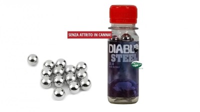 DIABLO STEEL pallettoni in acciaio cal.50 per pistole difesa e paintball 
